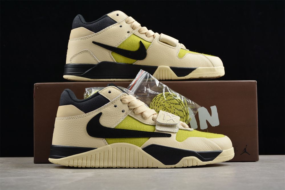 AJ 1 Jumpman Jack TR Travis Scott ‘Bright Cactus’ FZ8117-102 AJ 1 Jumpman Jack TR Travis Scott ‘Bright Cactus’ FZ8117-102