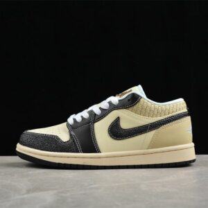 AJ 1 Low SE ‘Coconut Milk Black’ HQ3437-101
