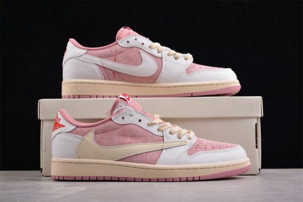 AJ 1 Low Travis Scott ‘Shy Pink’ DM7866-600