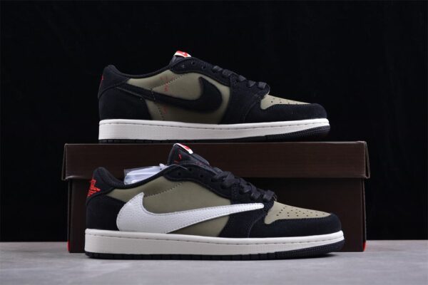 AJ 1 Low Travis Scott ‘Black Olive’ DM7866-200