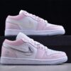AJ 1 Low ‘Pink Glitter Swoosh’ FQ9112-100 AJ 1 Low ‘Pink Glitter Swoosh’ FQ9112-100