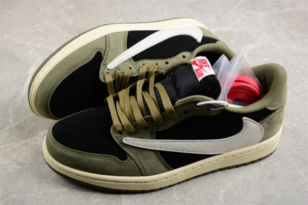 AJ 1 Low Travis Scott ‘Black Olive’ DM7866-002