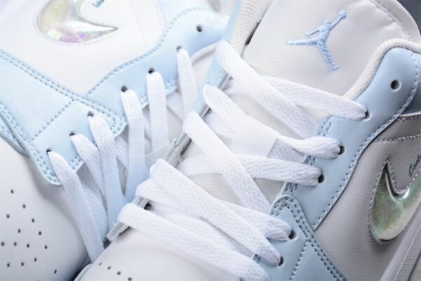 AJ 1 Low ‘Blue Glitter Swoosh’ FQ9112-100