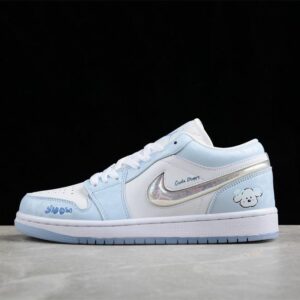 AJ 1 Low ‘Blue Glitter Swoosh’ FQ9112-100