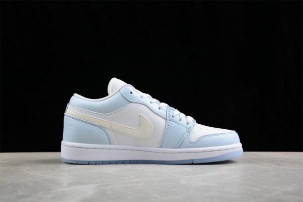 AJ 1 Low ‘Blue Glitter Swoosh’ FQ9112-100
