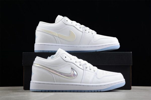AJ 1 Low ‘Glitter Swoosh’ FQ9112-100