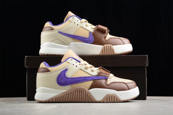 AJ 1 Jumpman Jack TR Travis Scott ‘Brown Purple’ FZ8117-900 AJ 1 Jumpman Jack TR Travis Scott ‘Brown Purple’ FZ8117-900