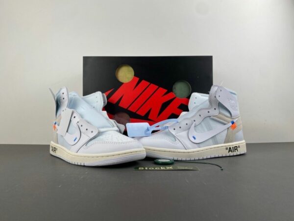 AJ 1 High OG x Virgil Abloh ‘Alaska’ AA3834-100