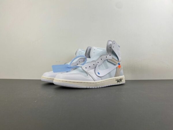 AJ 1 High OG x Virgil Abloh ‘Alaska’ AA3834-100