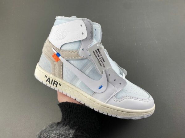 AJ 1 High OG x Virgil Abloh ‘Alaska’ AA3834-100