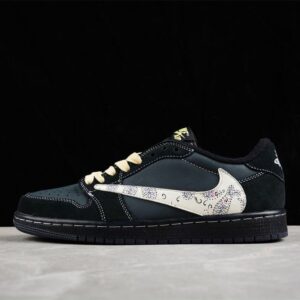 AJ 1 Low Travis Scott ‘Black Phantom Paisley’ DM7866-889