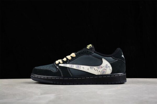 AJ 1 Low Travis Scott ‘Black Phantom Paisley’ DM7866-889