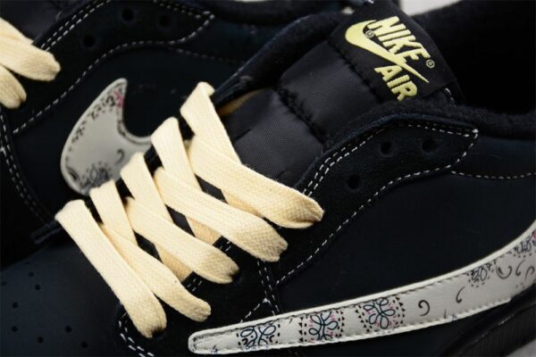 AJ 1 Low Travis Scott ‘Black Phantom Paisley’ DM7866-889