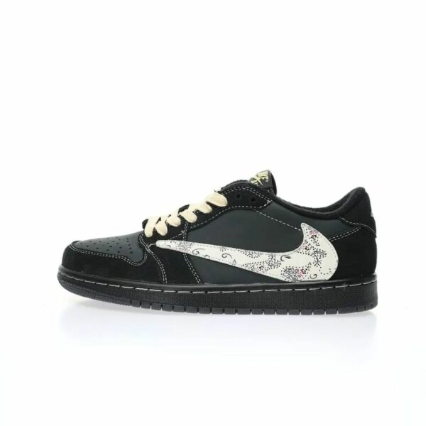 AJ 1 Low Travis Scott ‘Black Phantom Paisley’ DM7866-889
