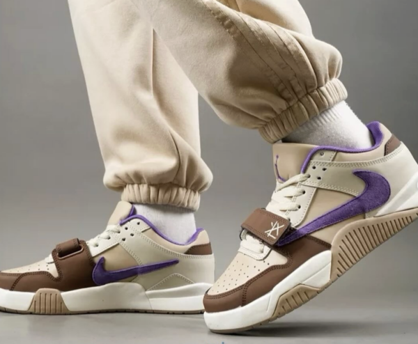 AJ 1 Jumpman Jack TR Travis Scott ‘Brown Purple’ FZ8117-900 AJ 1 Jumpman Jack TR Travis Scott ‘Brown Purple’ FZ8117-900