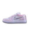 AJ 1 Low ‘Pink Glitter Swoosh’ FQ9112-100 AJ 1 Low ‘Pink Glitter Swoosh’ FQ9112-100