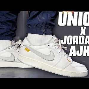 AJKO 1 Low x Union LA 'White' DO8912-101 11 sddefault