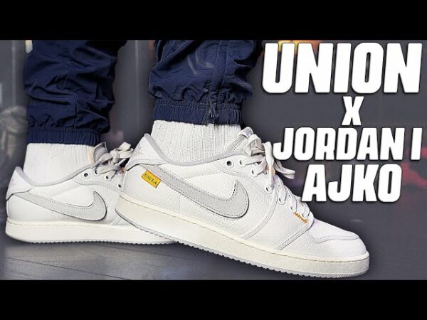 AJKO 1 Low x Union LA ‘White’ DO8912-101