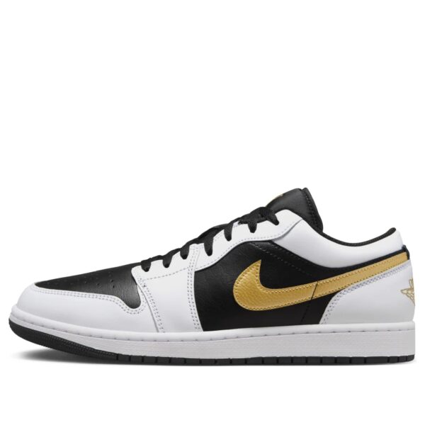 AJ 1 Low ‘Gold Swoosh’ 553558-172 AJ 1 Low ‘Gold Swoosh’ 553558-172