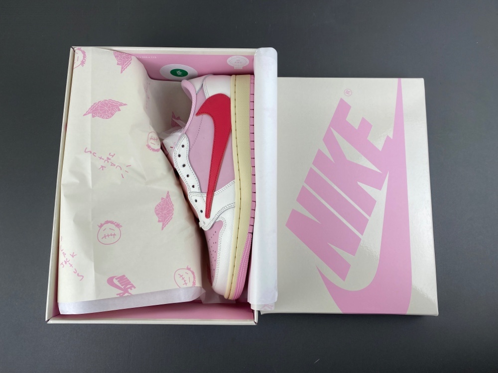 AJ 1 Low x Travis Scott ‘Pink Pack’ IQ7604-101 AJ 1 Low x Travis Scott ‘Pink Pack’ IQ7604-101