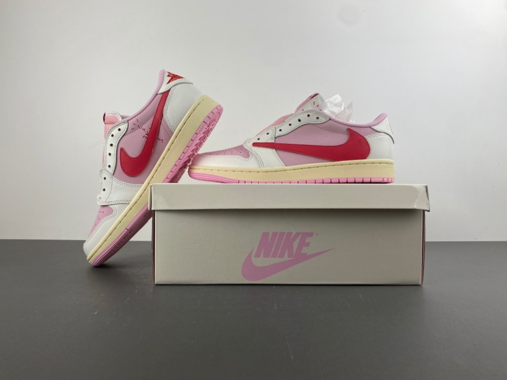 AJ 1 Low x Travis Scott ‘Pink Pack’ IQ7604-101 AJ 1 Low x Travis Scott ‘Pink Pack’ IQ7604-101