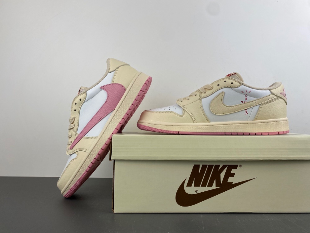 AJ 1 Low x Travis Scott ‘Pink Pack’ IQ7604-101 AJ 1 Low x Travis Scott ‘Pink Pack’ IQ7604-101