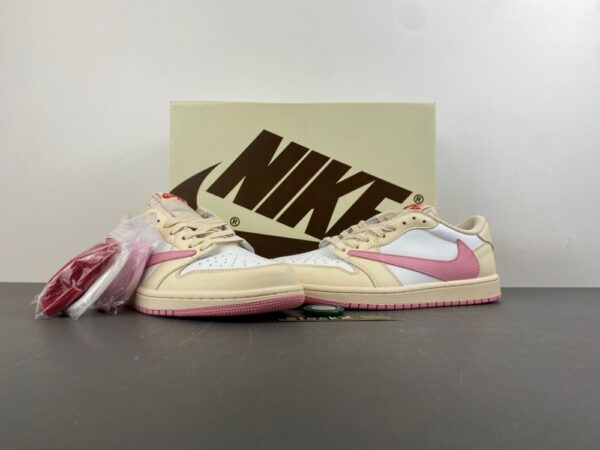 AJ 1 Low x Travis Scott ‘Pink Pack’ IQ7604-101