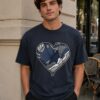 SNK Heart Tee to match Jordan 3 Georgetown T-Shirt