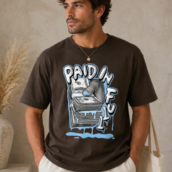 P.I.F Graphic Tee Match Jordan 11 Low Legend Blue T-Shirt