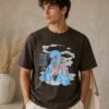 Mens M.I.T.M Graphic Tee Matching Jordan 4 University Blue T-Shirt