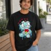Mens Heart Sick Graphic Tee Match Jordan 11 Low Legend Blue T-Shirt