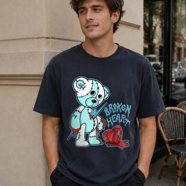 Mens B.H Bear Tee To Match The Jordan 11 Low Legend Blue T-Shirt