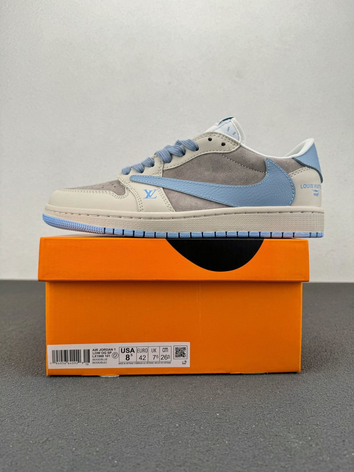 AJ 1 Low x Travis Scott x LV LX1988-101 AJ 1 Low x Travis Scott x LV LX1988-101