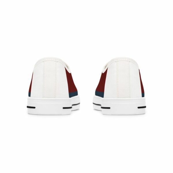 Crimson Classic Stripe Sneakers D6904