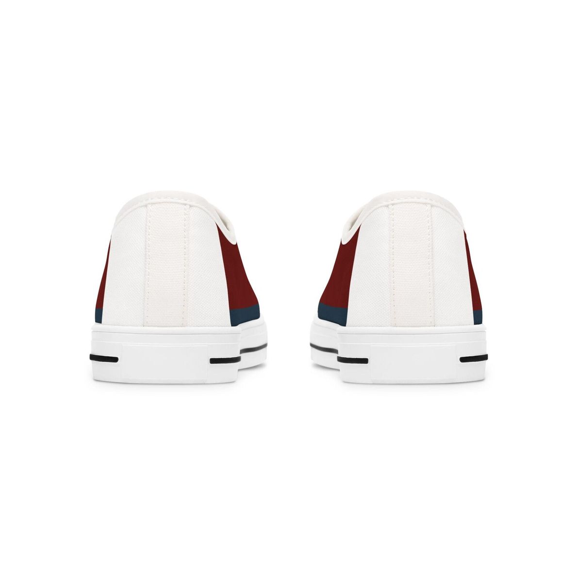 Crimson Classic Stripe Sneakers D6904 Crimson Classic Stripe Sneakers D6904