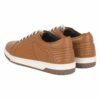 Genuine Leather Handmade Tan Sneakers A3181