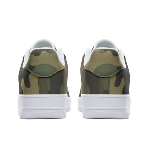 Camo Low Top Leather Sneakers H6249 Camo Low Top Leather Sneakers H6249