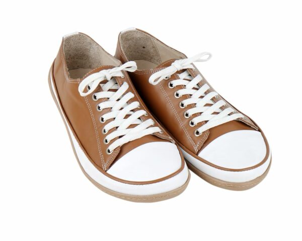 Handmade Tan Leather Barefoot Shoes Z4821 Handmade Tan Leather Barefoot Shoes Z4821