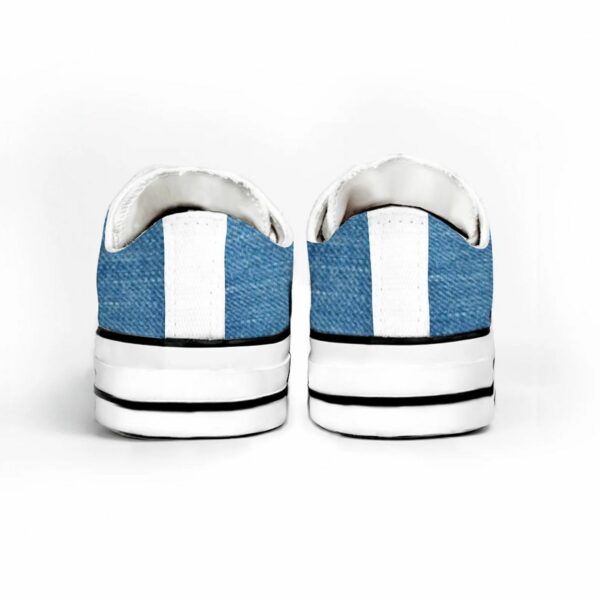 Casual Denim Style Low Top Canvas Sneakers K2746