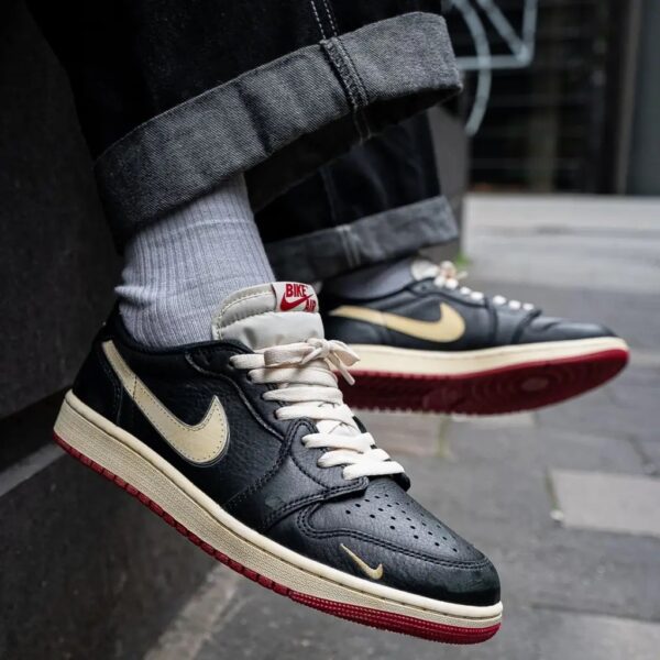 AJ 1 Retro Low OG Nigel Sylvester ‘Better With Time’ IB8958-001 AJ 1 Retro Low OG Nigel Sylvester ‘Better With Time’ IB8958-001