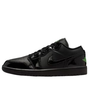 AJ 1 Low SE ‘Black Croc Scream Green’ IQ9701-010