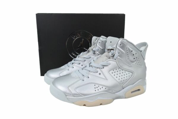 AJ 6 PSG ‘Metallic Silver’ IQ5135-001