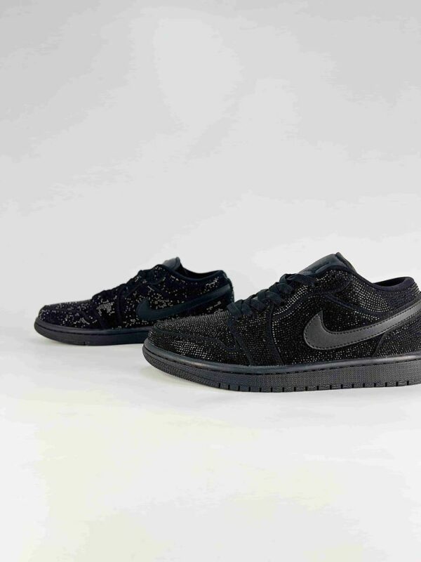 AJ 1 Low Custom ‘Black Rhinestone’ 553558-093