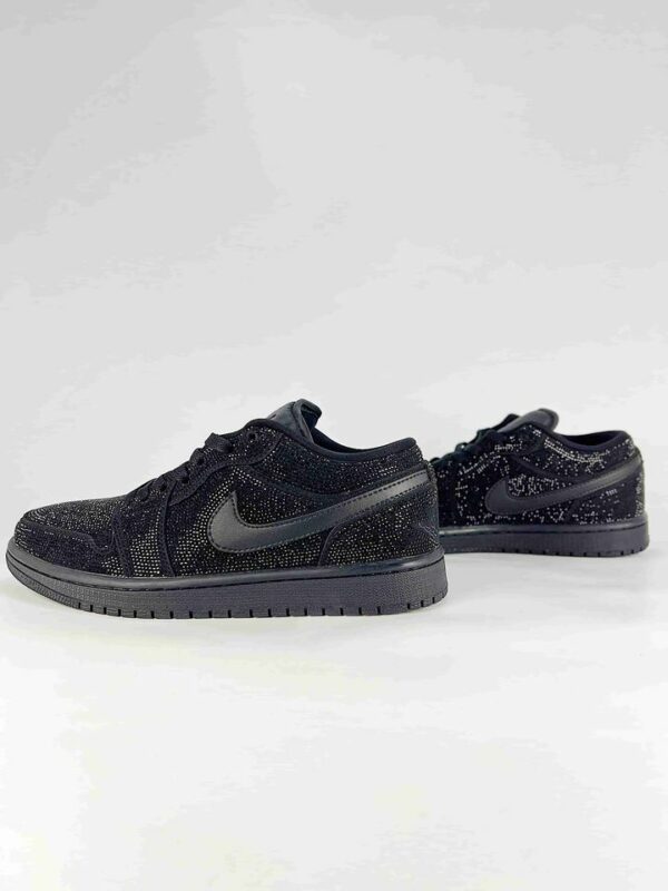 AJ 1 Low Custom ‘Black Rhinestone’ 553558-093
