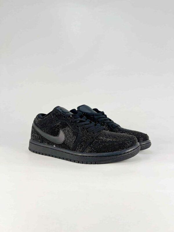 AJ 1 Low Custom ‘Black Rhinestone’ 553558-093