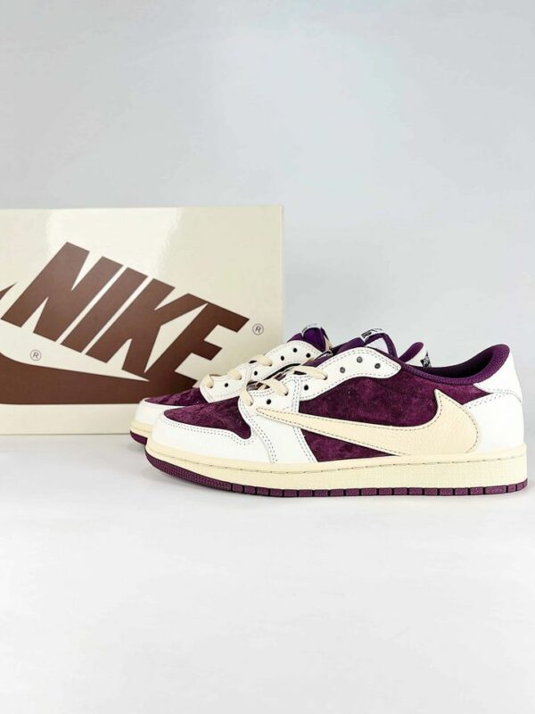 AJ 1 Low Travis Scott ‘Reverse Purple’ DZ4137-700
