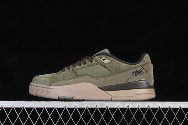 AJ Flight Court ‘Medium Olive Khaki’ HF3255-202 AJ Flight Court ‘Medium Olive Khaki’ HF3255-202
