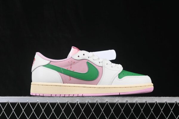 AJ 1 Low Travis Scott ‘Strawberry Matcha’ IQ7605-065