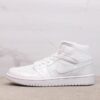 AJ 1 Mid ‘Triple White Patent’ BQ6472-100 AJ 1 Mid ‘Triple White Patent’ BQ6472-100