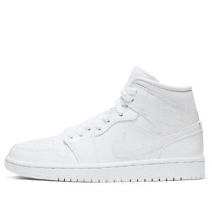 AJ 1 Mid ‘Triple White Patent’ BQ6472-100